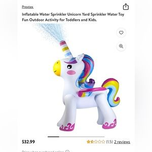 Inflatable sprinkler for yard New